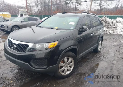 2013 Kia Sorento Lx V6 z USA, uszkodzony, nr VIN 5XYKT4A2XDG315699